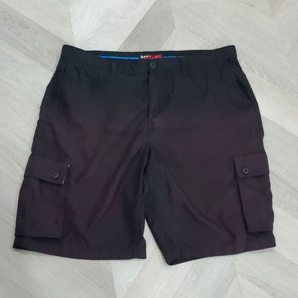 Tony Hawk Mens 11” Performance Cargo Short, Black, size 40 - Picture 1 of 4